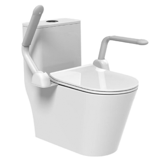 Drillless Toilet Safety Rail