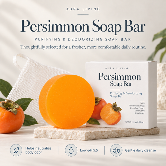 Persimmon Deodorizing Soap Bar