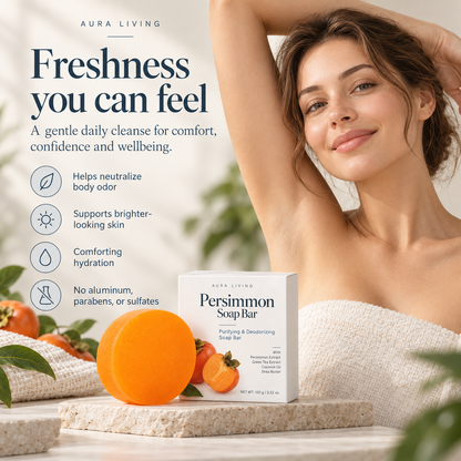 Persimmon Deodorizing Soap Bar