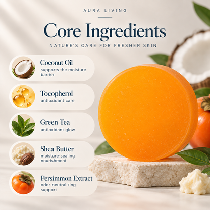 Persimmon Deodorizing Soap Bar